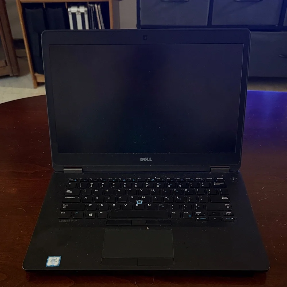 Dell Sleek Black Laptop